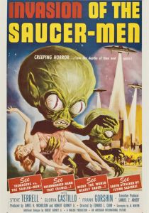 Вторжение обитателей летающих тарелок 1957